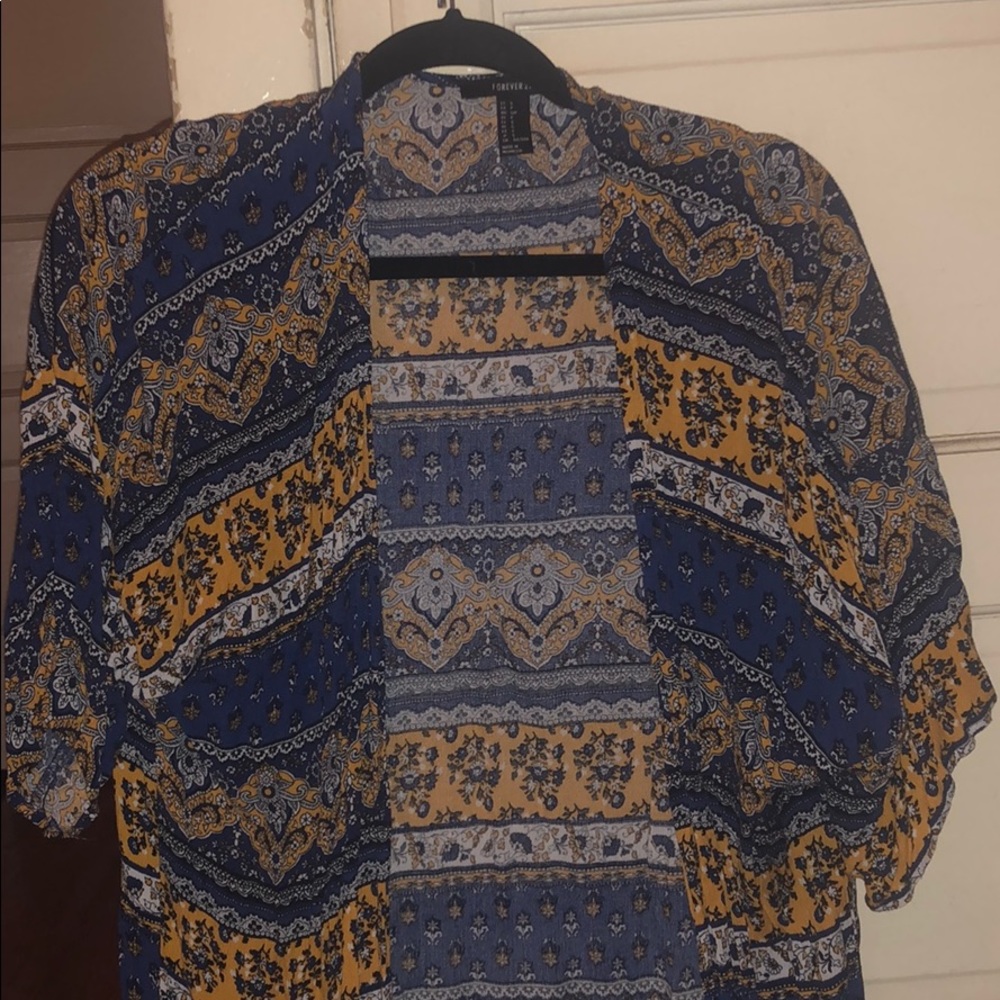Floral cardigan